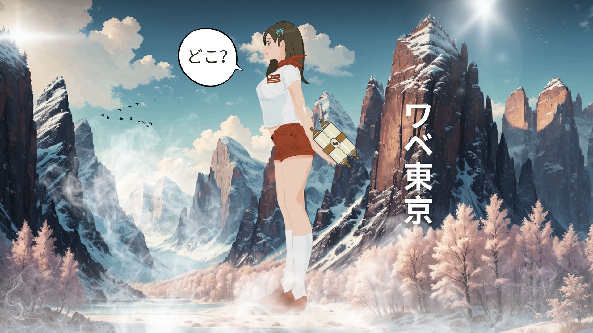 weybe tokyo,weybe young,new young flirting witch,prediction scroll,frozen lake nearby fool town